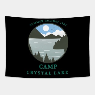 Camp Crystal Lake Summer Holiday 1984 Tapestry