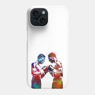 Boxing sport art #boxing Phone Case