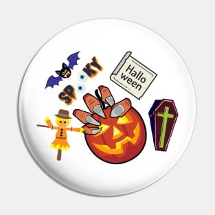 Happy halloween day Pin