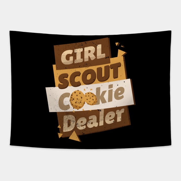 Cookie Dealer Tapestry by Black Phoenix Designs