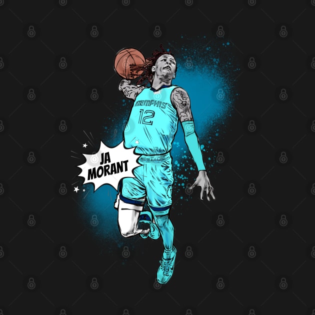 JA MORANT by Basic Lee