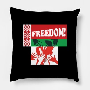 FREEDOM BELARUS PROTEST Pillow