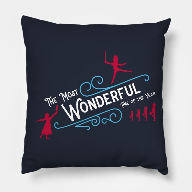 The Nutcracker- The Most Wonderful Time of Year! Pillow by The Bold Path