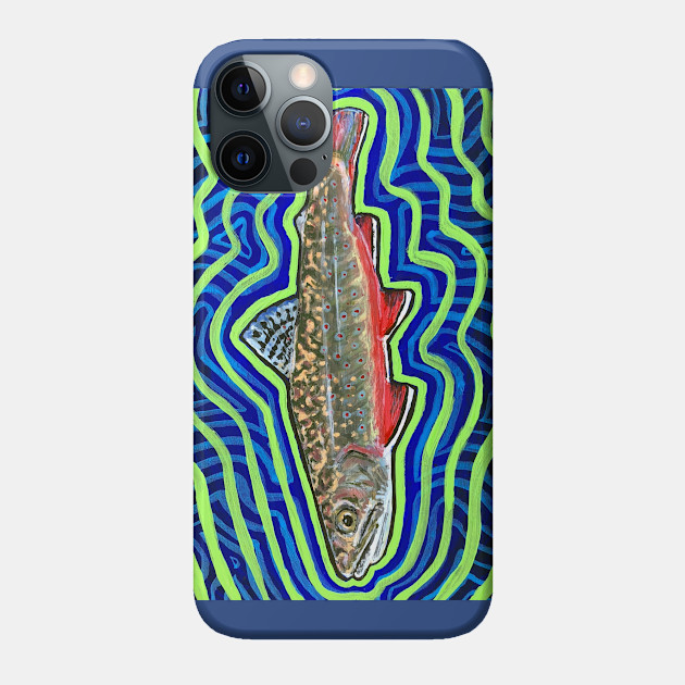 Southern Appalachian Brook Trout - Fishing - Phone Case