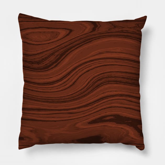 Oak Wood Pillow by LiktoricArt