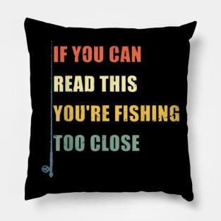 Mens Fishing Shirt, Funny Fishing Pillow