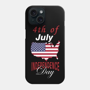 4th of July , American independence day design Phone Case