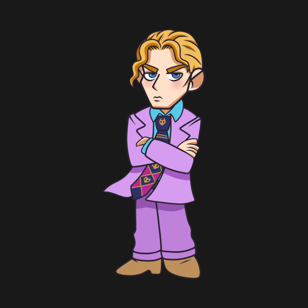 Mini Yoshikage Kira by emmydragonartz 