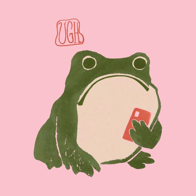 Ugh Matsumoto Hoji Frog Art Print by LauraGraves