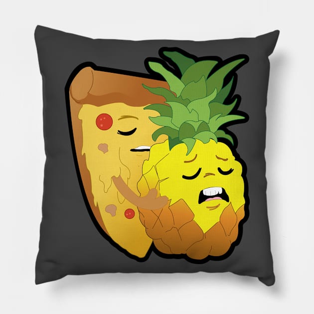 Forbidden Love Pillow by punkxgamer