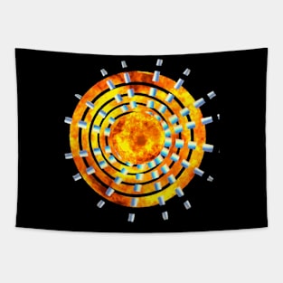 SUN  beautyful art Design. Tapestry