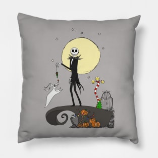 Skellington's Night Pillow