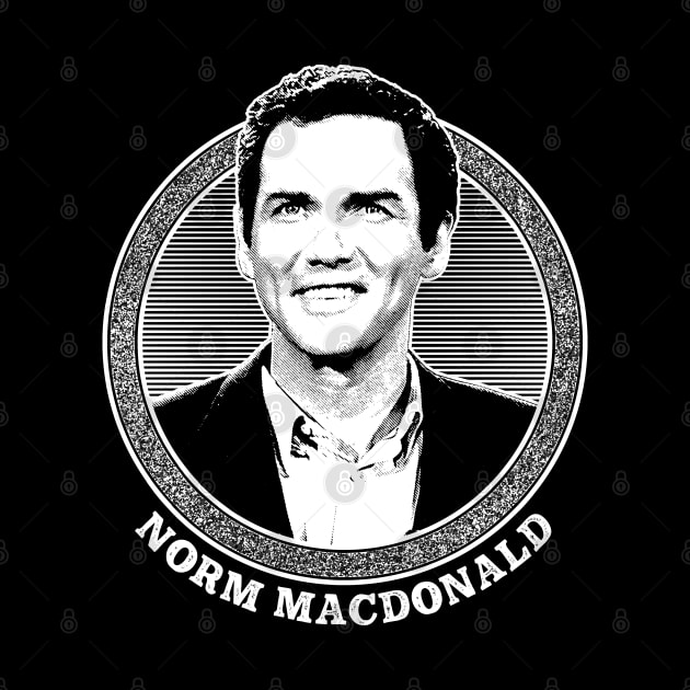 Norm Macdonald // Retro Fan Art Tribute Design by DankFutura