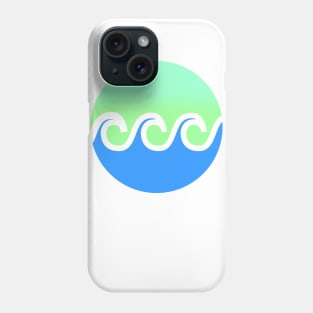 Minimal California Surf Design Phone Case