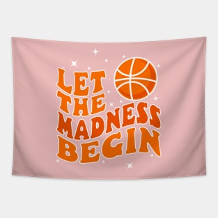 College basketball groovy Tapestry