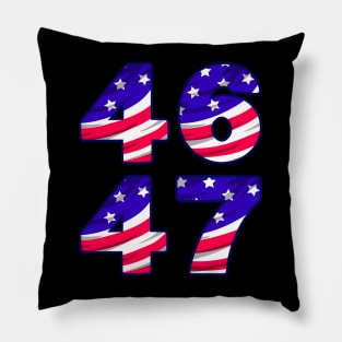 46 47 BIDEN FOR PRESIDENT Pillow