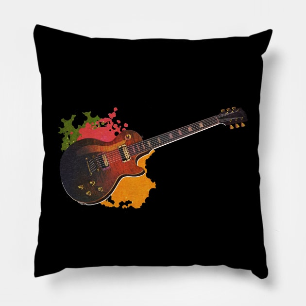 les paul Pillow by Greeenhickup