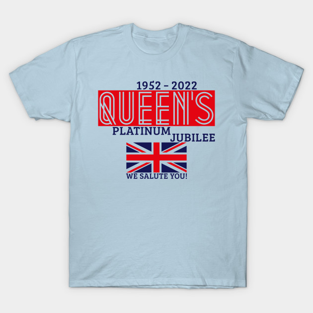 Discover Queen’s Platinum Jubilee (V2 / 2C) - Queen Elizabeth Ii - T-Shirt