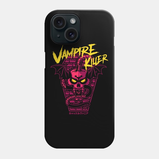 Vampire Killer (Purple) Phone Case by demonigote