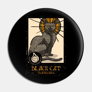 Black Cat Pin