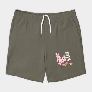 Peach Blossoms and Hishimochi Shorts