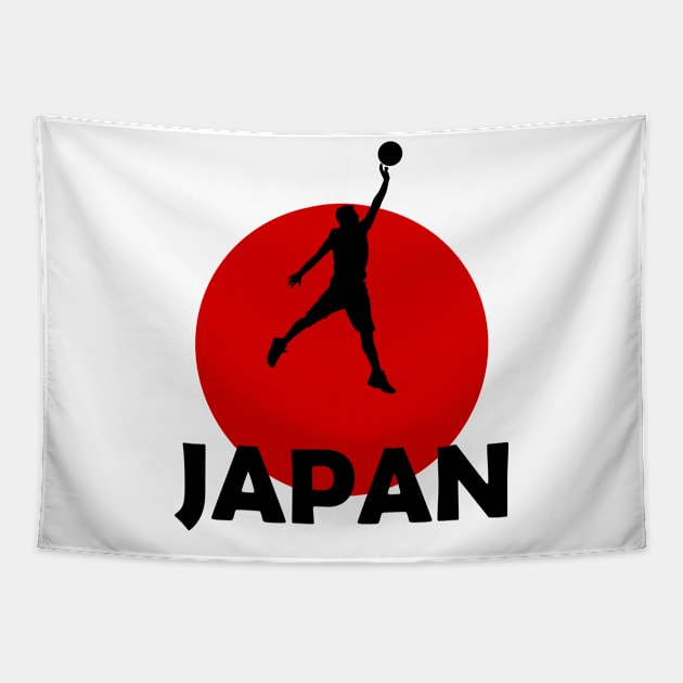 Sport, Basketball & Japan Tapestry by ArtDesignDE