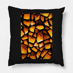 Jewel Pattern - Amber, for a bit of luxury in your life! #3 Pillow