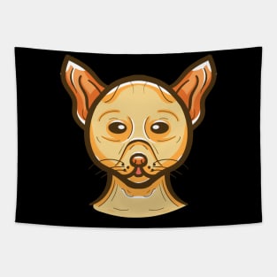 Cute chihuahua dog Tapestry