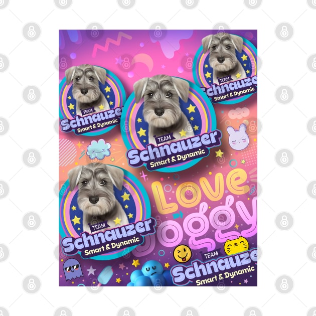 Schnauzer dog by Puppy & cute