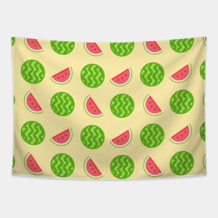 Summer watercolour watermelon Tapestry