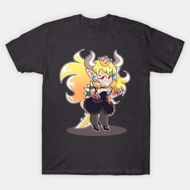 Chibi Bowsette Bowsette T Shirt Teepublic Chibi, bowsette, anime, bowsette are the most prominent tags for this work posted on september 27th, 2018. chibi bowsette