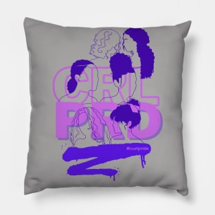 Curl pride Pillow