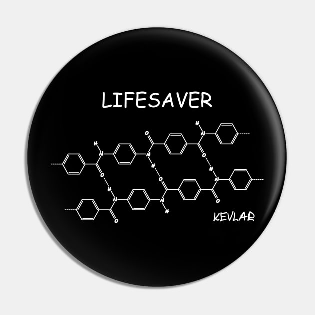 Kevlar Lifesaver Pin by Polyart