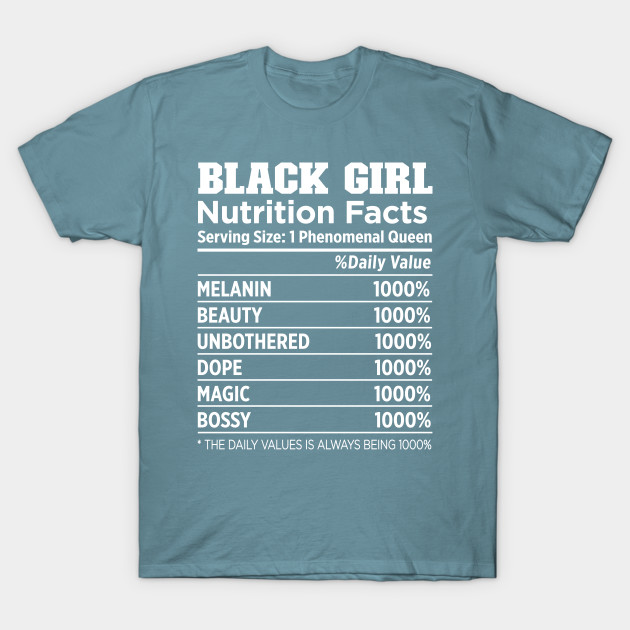 Disover Black Girl Nutrition - Black History - T-Shirt