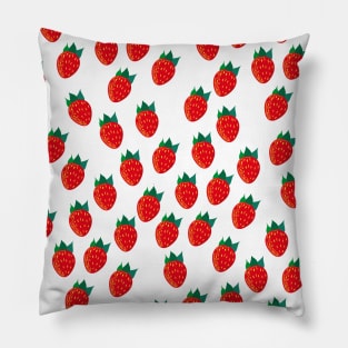 Cartoon Strawberry fruit Pillow