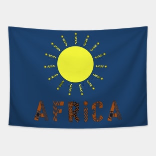 AFRICA SUN Tapestry