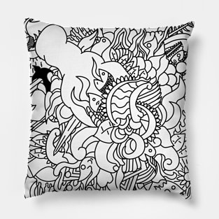 Abstract natural life art Pillow