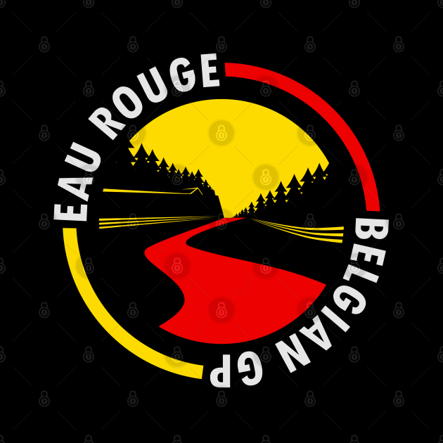 Eau Rouge - Belgian GP Design by DavidSpeedDesign