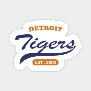 Detroit Tigers Classic Style Magnet