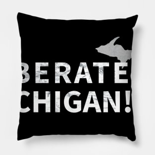 Liberate Michigan Pillow