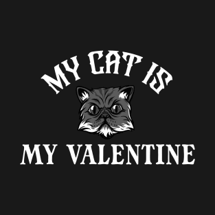 my cat is my valentine persan cat T-Shirt