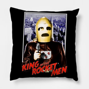 King Of The Rocket Men Pillow