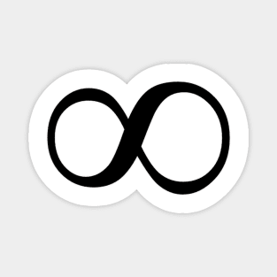 To Infinity and Beyond! Infinity symbol Magnet