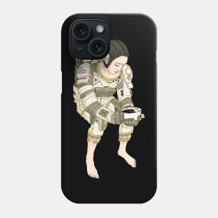 Tea time in space. Astronauts need a break too. Phone Case