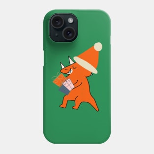 Christmas Dinosaur Phone Case