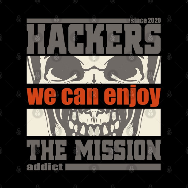 Hackers skull by aldyfmsh