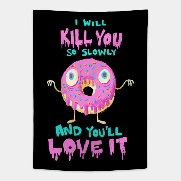 Killer Donut Tapestry by natebear