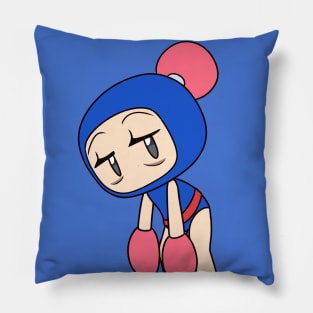 Blue - Super Bomberman R Pillow