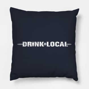 CRAFT BEER DRINK LOCAL Pillow