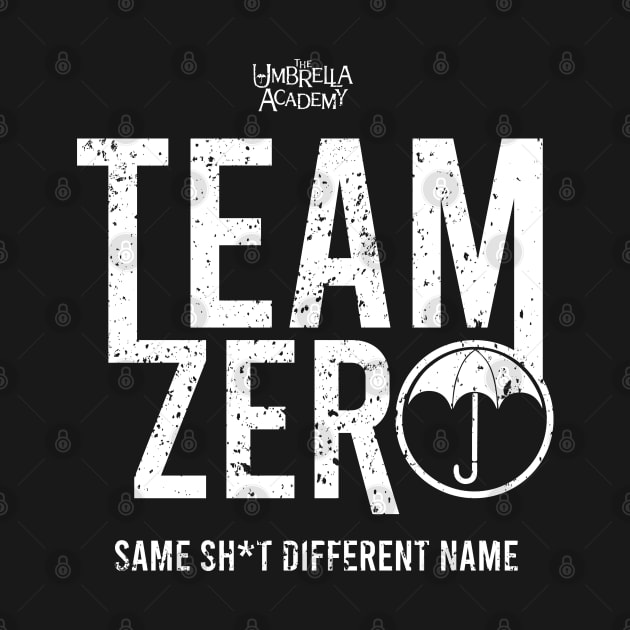 UMBRELLA ACADEMY 2: TEAM ZERO (BLACK BACKGROUND & GRUNGE) by FunGangStore